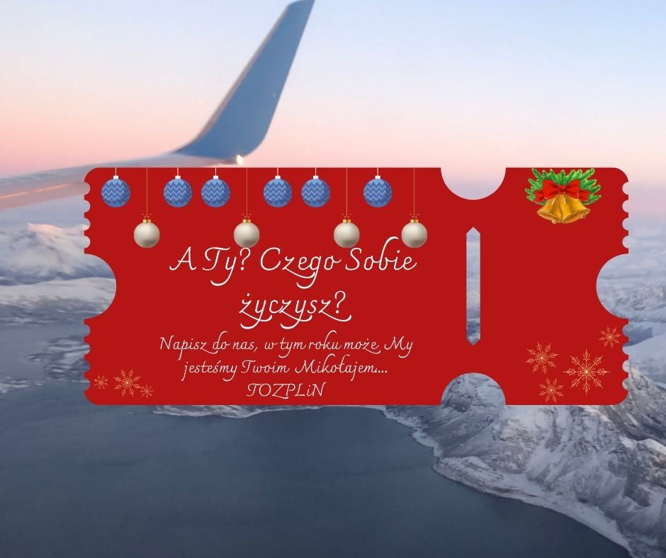 Napisz do nas, w tym roku może My jesteśmy Twoim Mikołajem.... TOZPLiN
