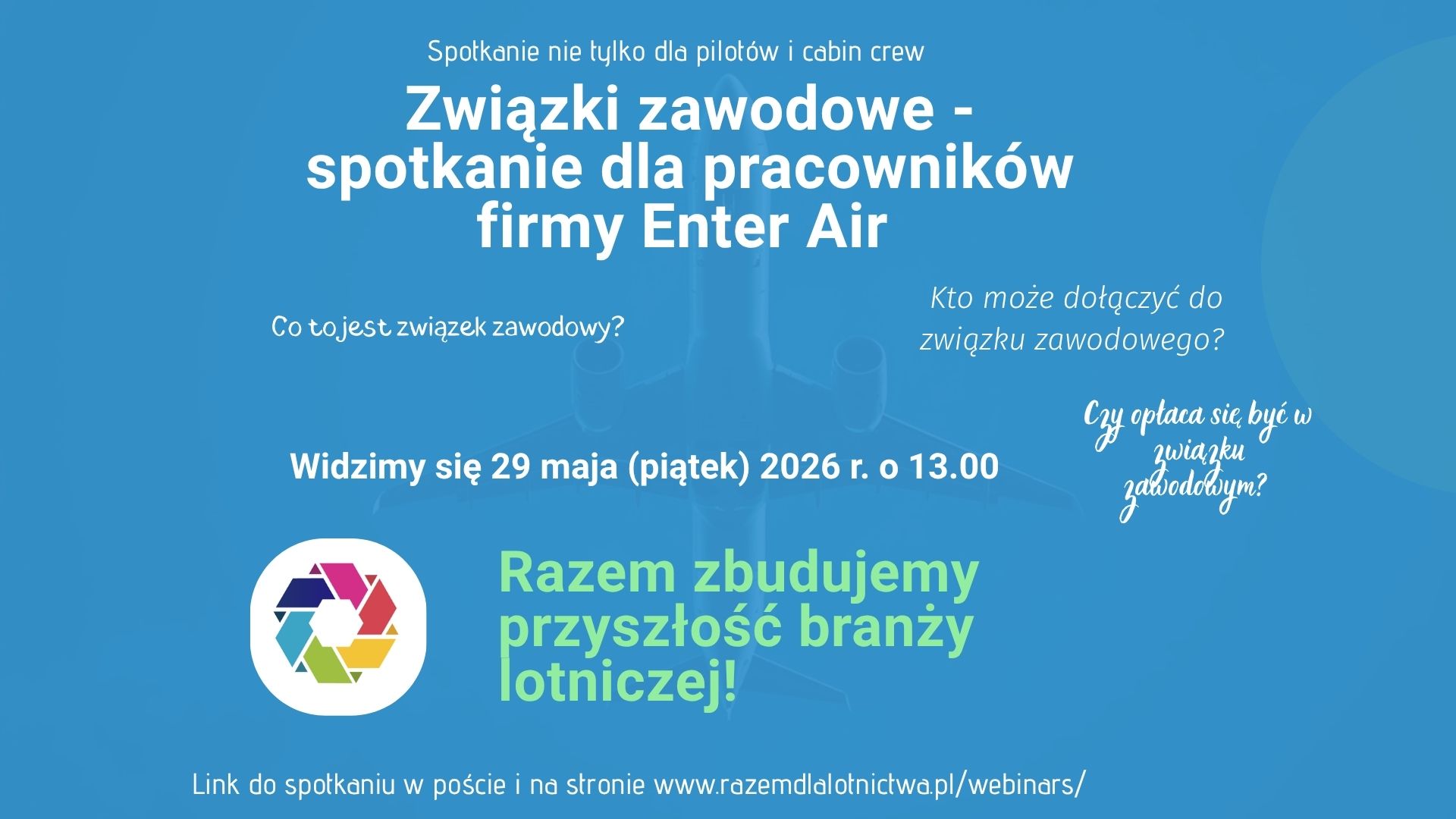 Związki zawodowe – spotkanie dla pracowników firmy Enter Air